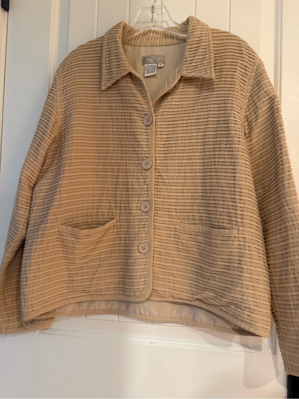 Vintage Territory Ahead Cotton Jacket Size XL